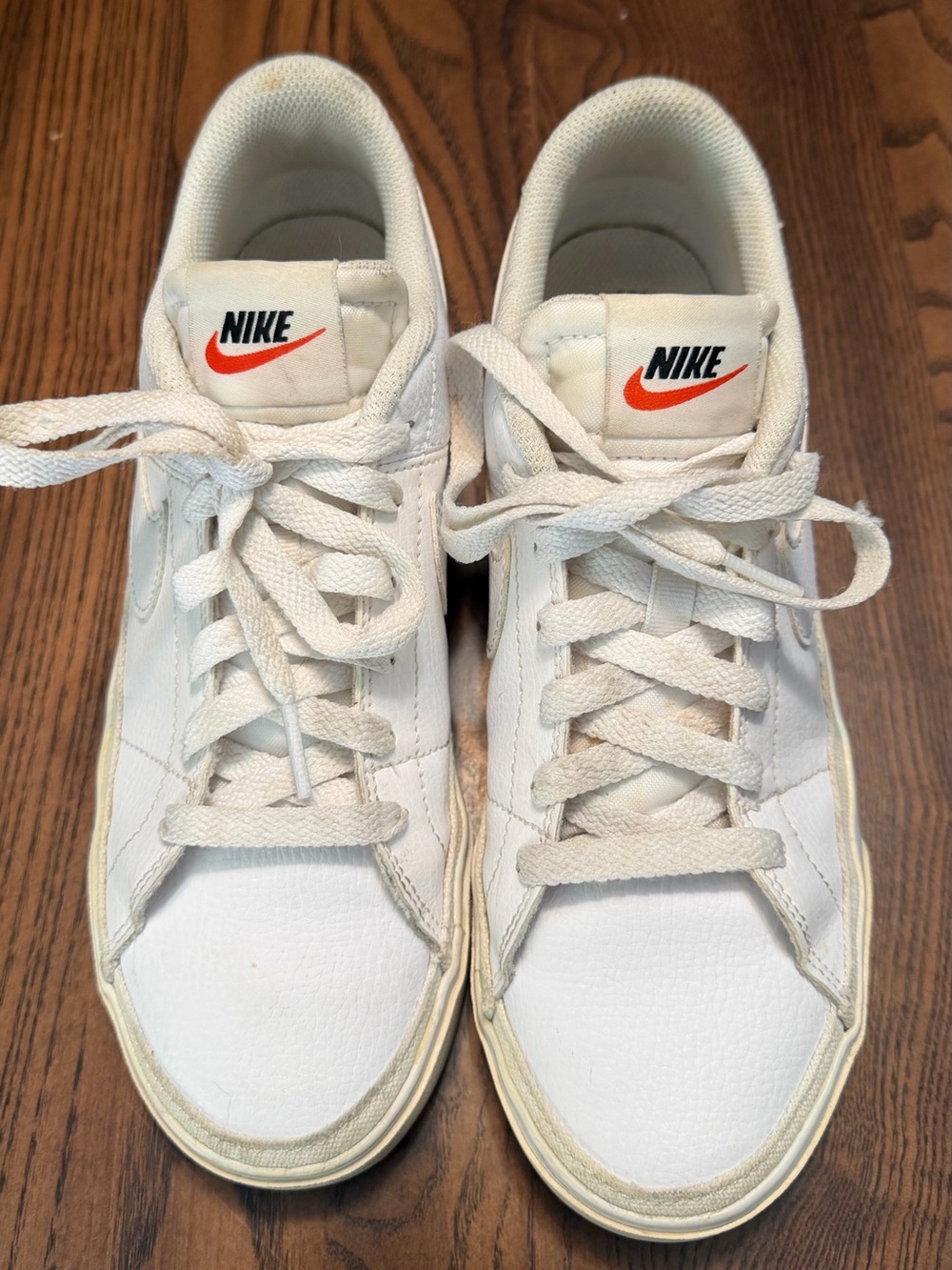 Nike White Low-Top Sneakers